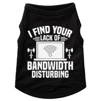 I Find Your Lack Of Bandwidth Disturbing. Network Admin Doggie Tank