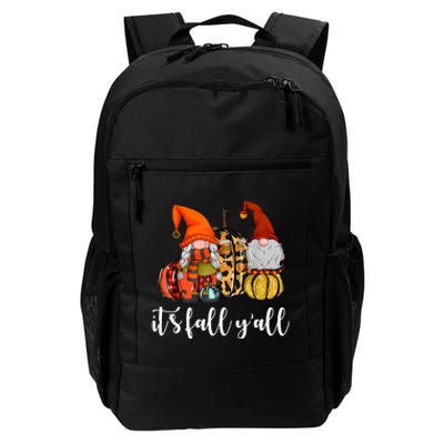 It's Fall Y'all Autumn Leaves Gnomes Fall Funny Daily Commute Backpack