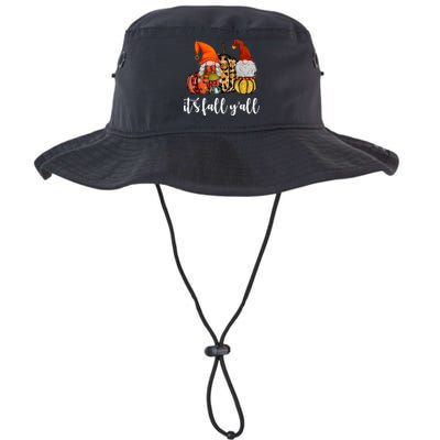 It's Fall Y'all Autumn Leaves Gnomes Fall Funny Bucket Hat