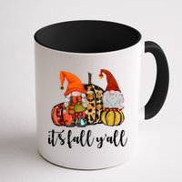 It's Fall Y'all Autumn Leaves Gnomes Fall Funny Mug