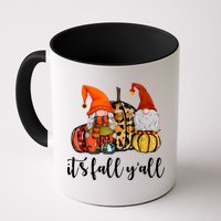 It's Fall Y'all Autumn Leaves Gnomes Fall Funny Mug