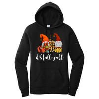 It's Fall Y'all Autumn Leaves Gnomes Fall Funny Women's Pullover Hoodie