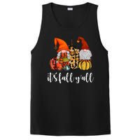 It's Fall Y'all Autumn Leaves Gnomes Fall Funny PosiCharge Competitor Tank