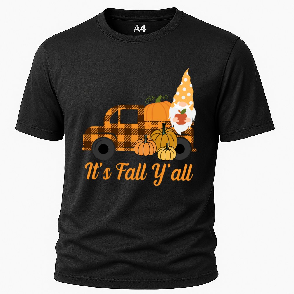 It's Fall Y'all Pumpkin Gnome Performance Shirt