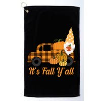 It's Fall Y'all Pumpkin Gnome Golf Towel