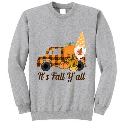 It's Fall Y'all Pumpkin Gnome Sweatshirt