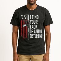 I Find Your Lack Of Ammo Disturbing Funny Gun Owner Joke Tall T-Shirt