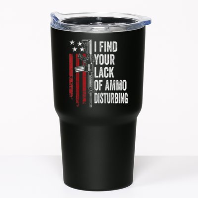 I Find Your Lack Of Ammo Disturbing Funny Gun Owner Joke Tumbler