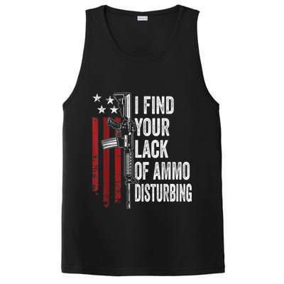 I Find Your Lack Of Ammo Disturbing Funny Gun Owner Joke PosiCharge Competitor Tank