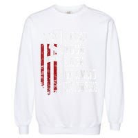 I Find Your Lack Of Ammo Disturbing Funny Gun Owner Joke Garment-Dyed Sweatshirt