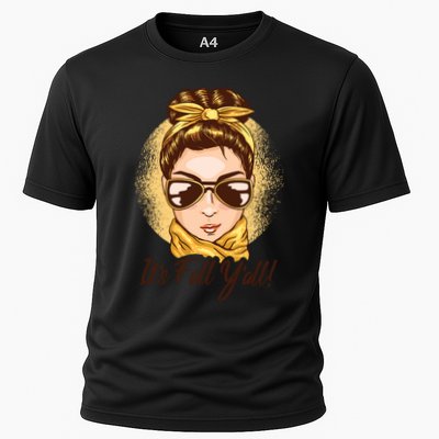 It's Fall Y'all Female Bun Performance Shirt