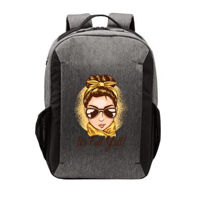 It's Fall Y'all Female Bun Vector Backpack