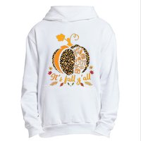 Its Fall Yall Fall Nurse Scrub Tops Leopard Pumpkin Nurse Urban Pullover Hoodie