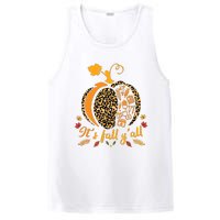 Its Fall Yall Fall Nurse Scrub Tops Leopard Pumpkin Nurse PosiCharge Competitor Tank