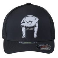 I Found Your Problem Funny Flexfit Unipanel Trucker Cap