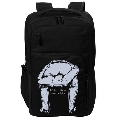 I Found Your Problem Funny Impact Tech Backpack
