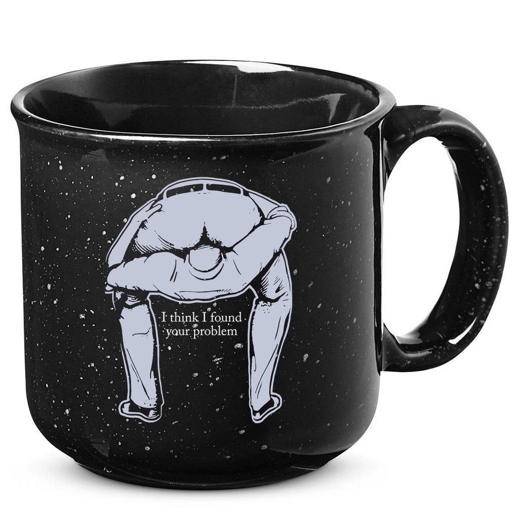 I Found Your Problem Funny 15oz Campfire Ceramic Mug