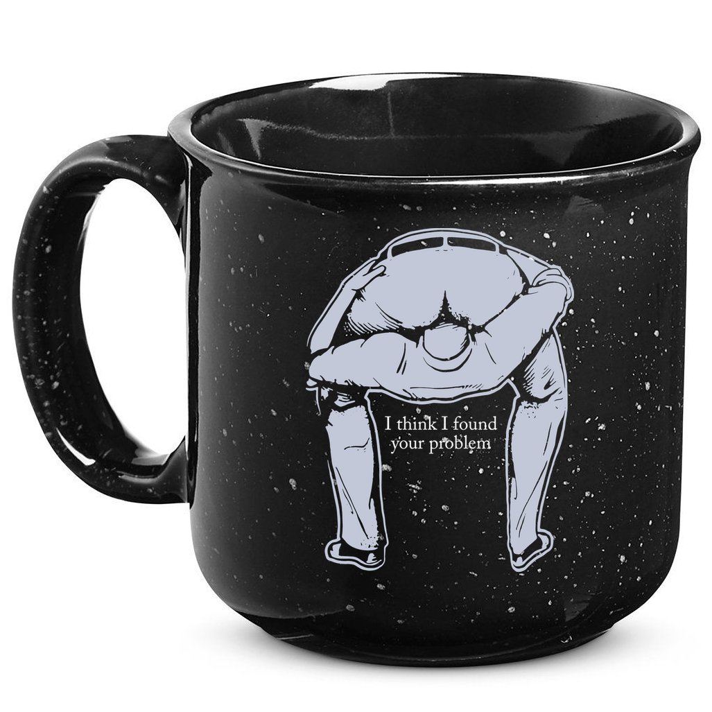 I Found Your Problem Funny 15oz Campfire Ceramic Mug