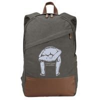 I Found Your Problem Funny Cotton Canvas Backpack