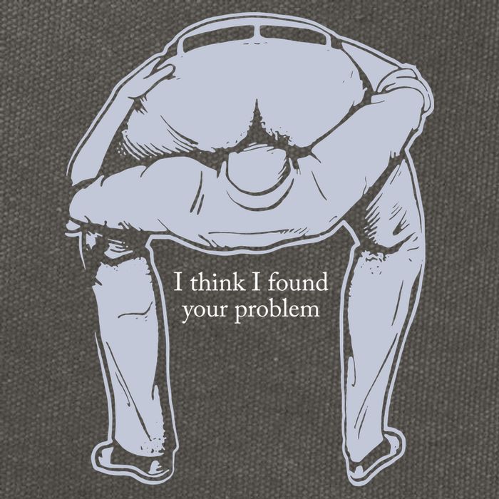 I Found Your Problem Funny Cotton Canvas Backpack