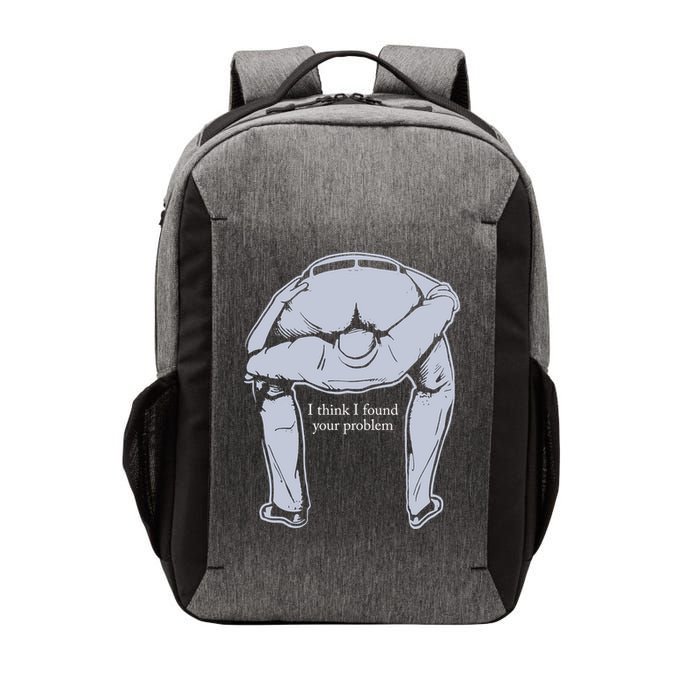 I Found Your Problem Funny Vector Backpack