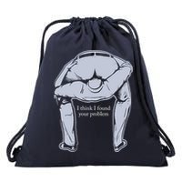 I Found Your Problem Funny Drawstring Bag