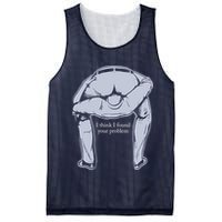 I Found Your Problem Funny Mesh Reversible Basketball Jersey Tank