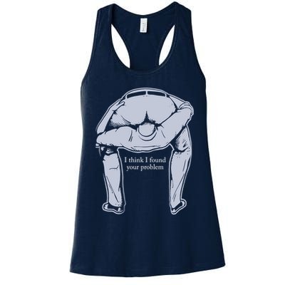 I Found Your Problem Funny Womens Tank Top