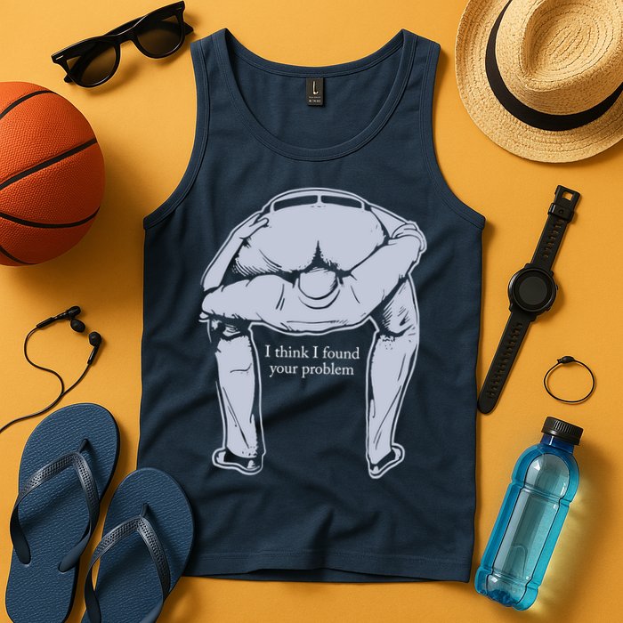 I Found Your Problem Funny Tank Top