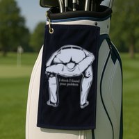 I Found Your Problem Funny Golf Towel
