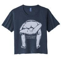 I Found Your Problem Funny Crop Top