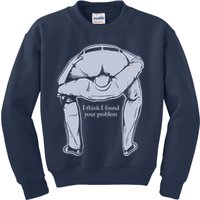 I Found Your Problem Funny Kids Sweatshirt