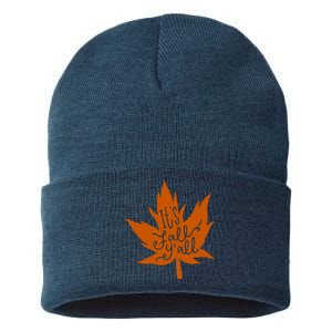 It's Fall Y'all Nature Lover Sustainable Knit Beanie