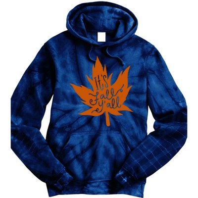 It's Fall Y'all Nature Lover Tie Dye Hoodie