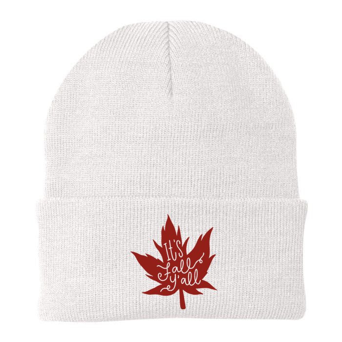 It's Fall Y'all Nature Lover Knit Cap Winter Beanie