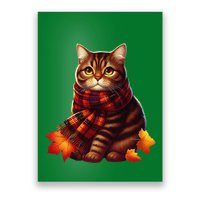 ItS Fall YAll Cat Leaf Fall Tree Hello Autumn Thanksgiving Poster