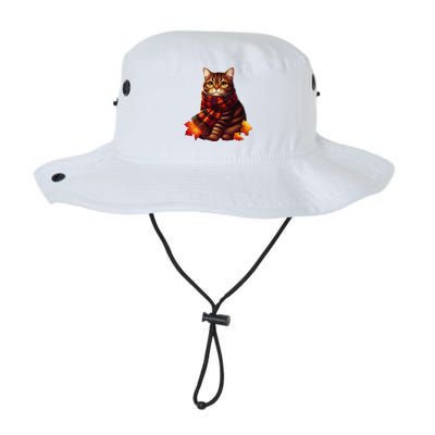 ItS Fall YAll Cat Leaf Fall Tree Hello Autumn Thanksgiving Legacy Cool Fit Booney Bucket Hat