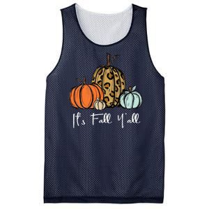 Its Fall Yall Graphic Shirt Women Thanksgiving Pumpkin Splicing Sleeve Fall Mesh Reversible Basketball Jersey Tank