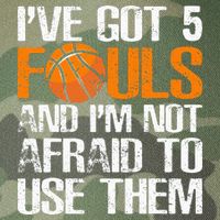 I’ve Got 5 Fouls And I’m Not Afraid To Use Them Basketball Legacy Tie Dye Trucker Hat