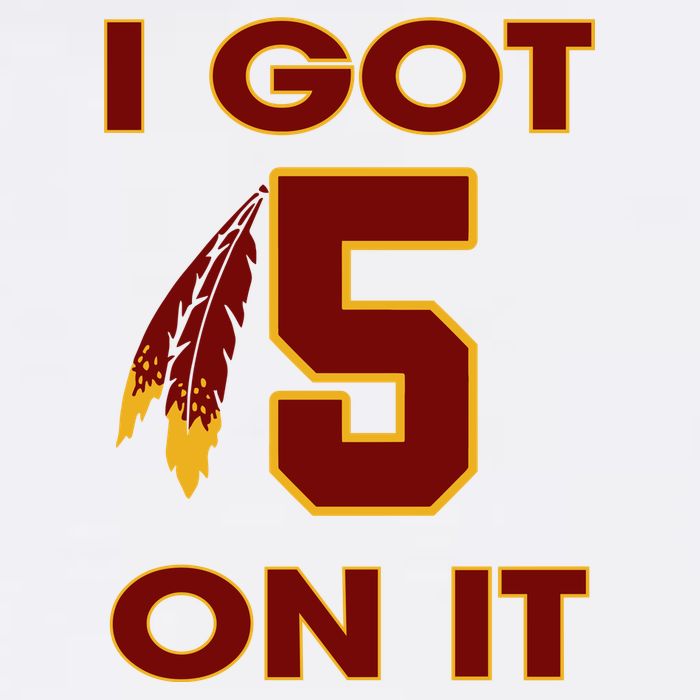 Cool commanders I Got 5 On It Washington Jayden Football QB T-Shirt