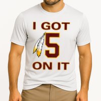 I Got 5 On It Washington Football Cooling Performance Crew T-Shirt