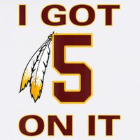 I Got 5 On It Washington Football Cooling Performance Crew T-Shirt