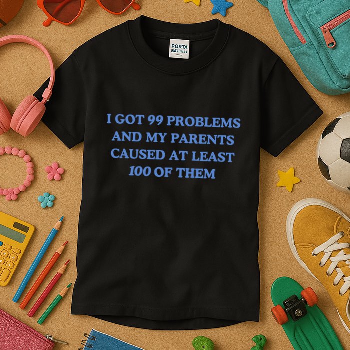 IVe Got 99 Problems And My Parents Caused At Least 100 Of Them New Kids T-Shirt