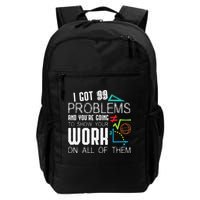 I Got 99 Problems Show Your Work Funny Tutor Math Teacher Backpack