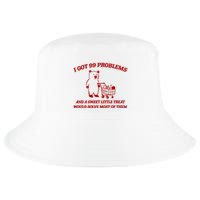 I Got 99 Problems And A Sweet Little Treat Would Solve Most Of Them Cool Comfort Performance Bucket Hat