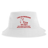 I Got 99 Problems And A Sweet Little Treat Would Solve Most Of Them Sustainable Bucket Hat