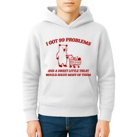 I Got 99 Problems And A Sweet Little Treat Would Solve Most Of Them Kids Hoodie