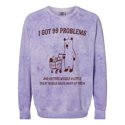 I Got 99 Problems Colorblast Crewneck Sweatshirt