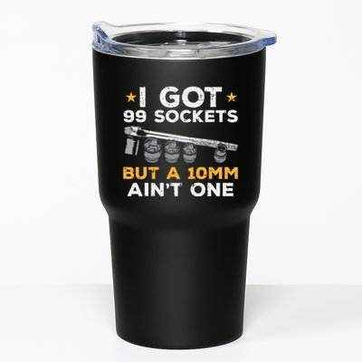 I Got 99 Sockets 10mm Aint One Funny Car Mechanic Garage Tumbler