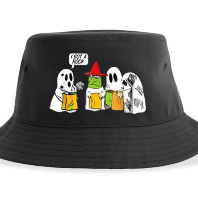 I Got A Rock Ghost, Halloween Party Sustainable Bucket Hat